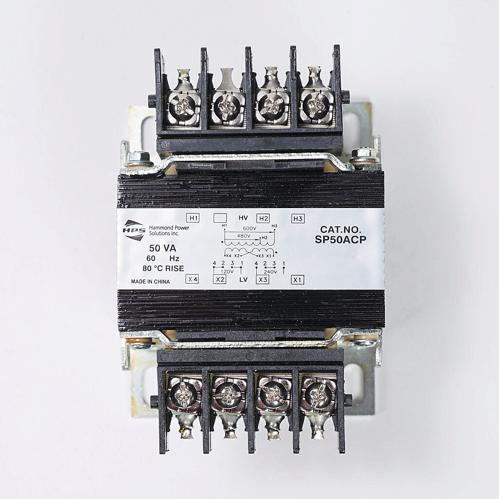 Hammond Power Solutions SP50ACP Transformer 600/480V to 120x240V Seismic Compliant