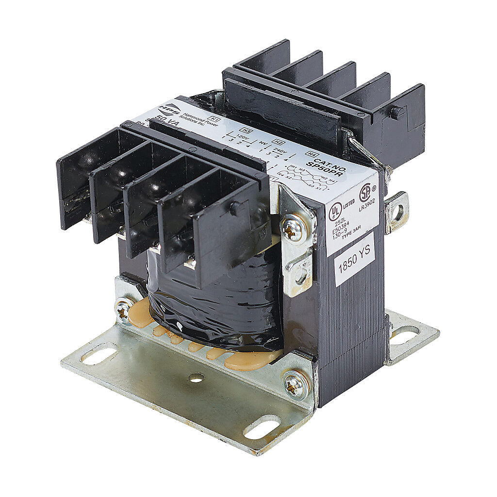 Hammond Power Solutions SP50PR Transformer | 120x240V Primary 12x24V Secondary Seismic Compliant
