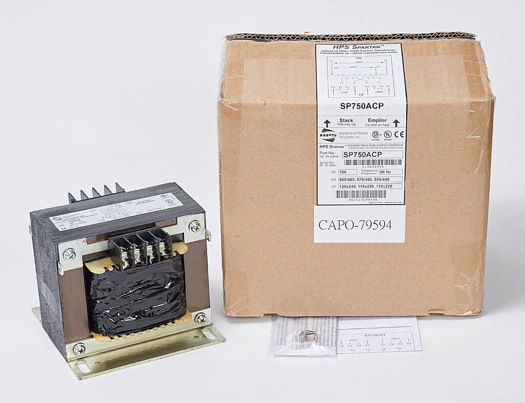 Hammond Power Solutions SP750ACP Transformer 600/480V to 120x240V Seismic Compliant