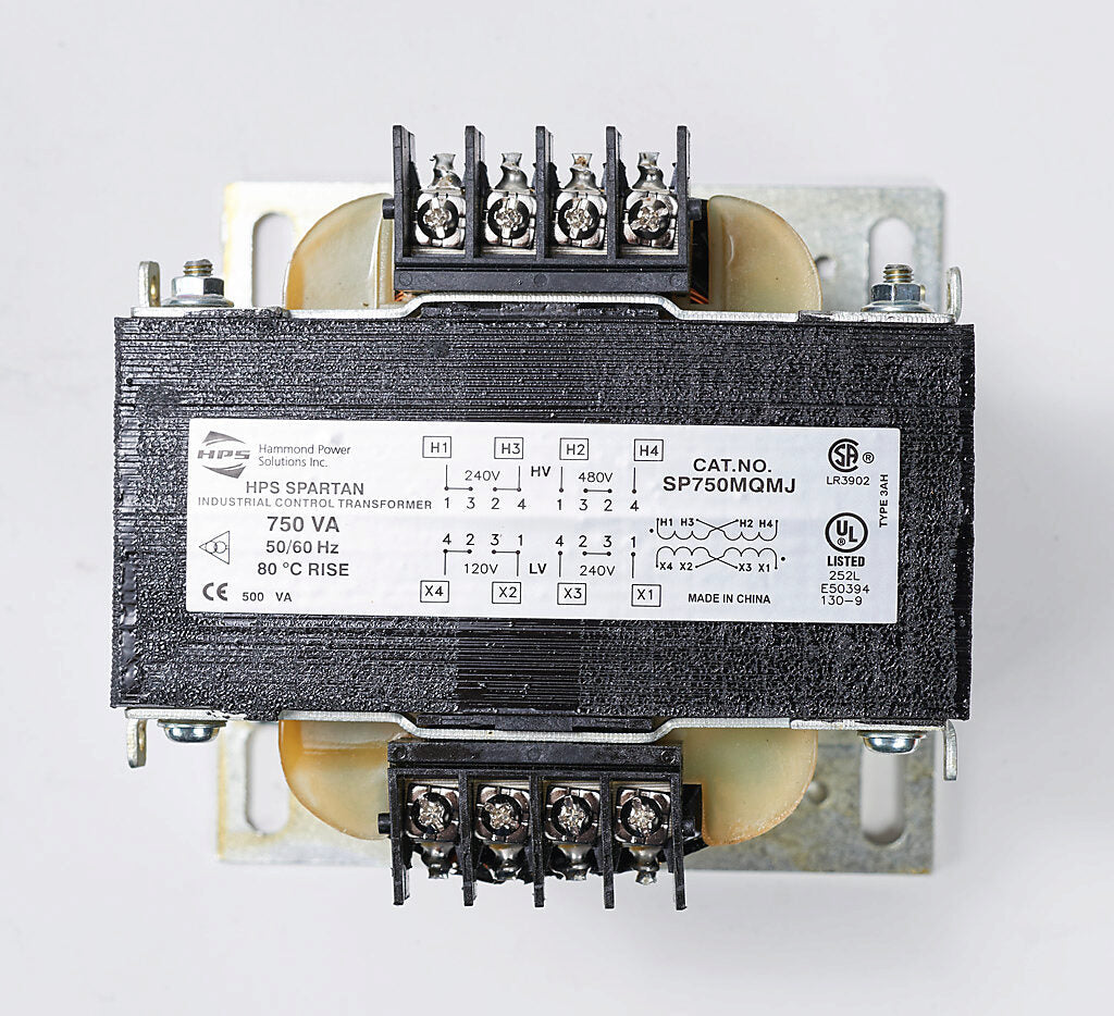 Hammond Power Solutions SP750MQMJ Transformer | 240x480V Primary 120x240V Secondary Seismic Certified