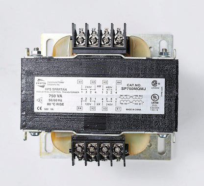 Hammond Power Solutions SP750MQMJ Transformer | 240x480V Primary 120x240V Secondary Seismic Certified