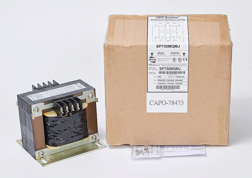 Hammond Power Solutions SP750MQMJ Transformer | 240x480V Primary 120x240V Secondary Seismic Certified