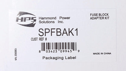 Hammond Power Solutions SPFBAK1 Isolation Transformer | 5 kVA 240/480V