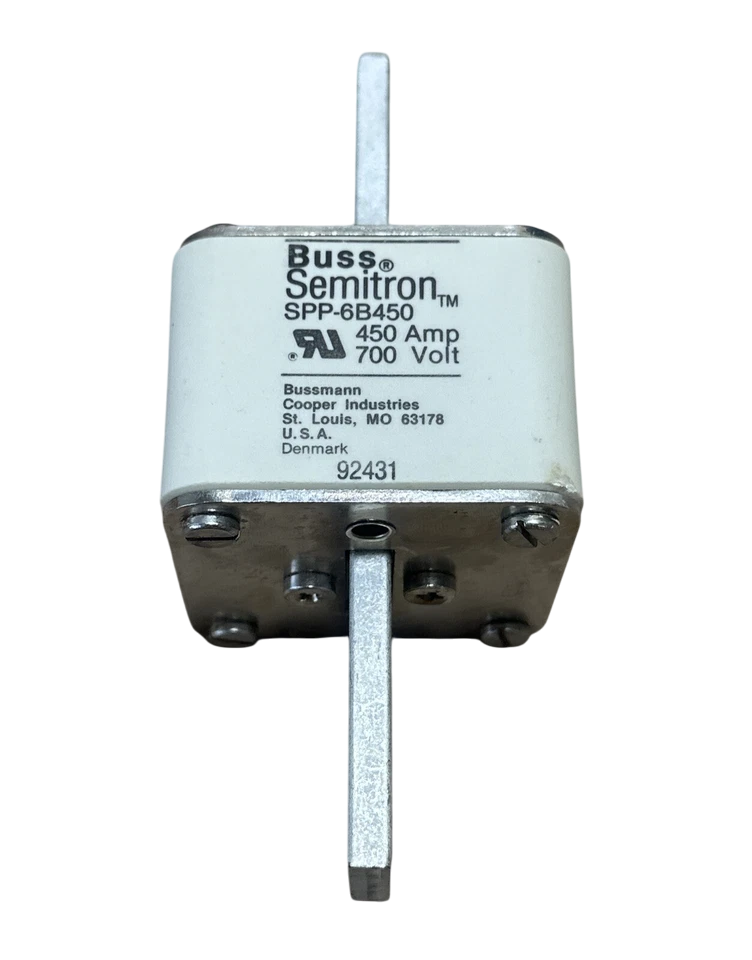 Bussmann SPP-6B450 Fuse | 700V 450A Short Blade SB-2