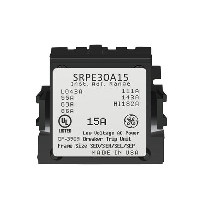 General Electric SRPE30A15 Circuit Breaker | 15 Amp Spectra Series