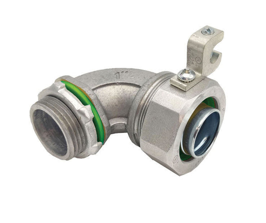 ACP Electrical Fittings ST90100LA Liquidtight Fittings Aluminum Liquidtight 90 Degree Connector