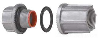 Crouse-Hinds STTBA5 Conduit & Fittings | 1-1/2" Aluminum Bulkhead Fitting Myers Hubs