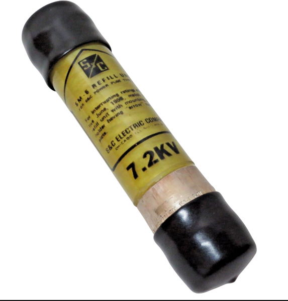 S&C Electric 703025 Medium Voltage Fuse | 25000V 25A K SMU-20