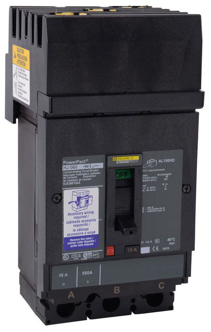HJA36100SA - Square D I-Line Style Plug-In 100 Amp 3 Pole Circuit Breaker - Essential Electric Supply