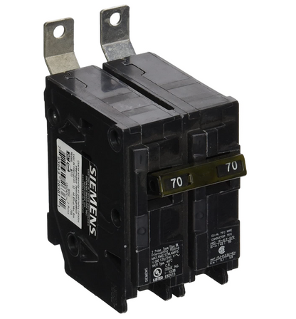 B270 - SIemens Bolt-On 70 Amp 2 Pole Circuit Breaker - Essential Electric Supply