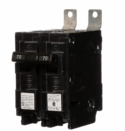 B270HH - SIemens Bolt-On 70 Amp 2 Pole Circuit Breaker - Essential Electric Supply