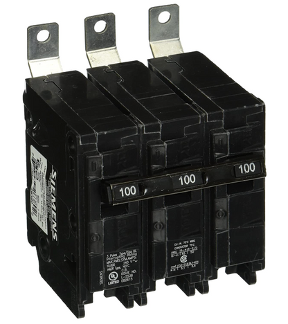Siemens B3100 Molded Case Circuit Breaker | 240V 100A 3P 10kA@240V Bolt-on BL Series