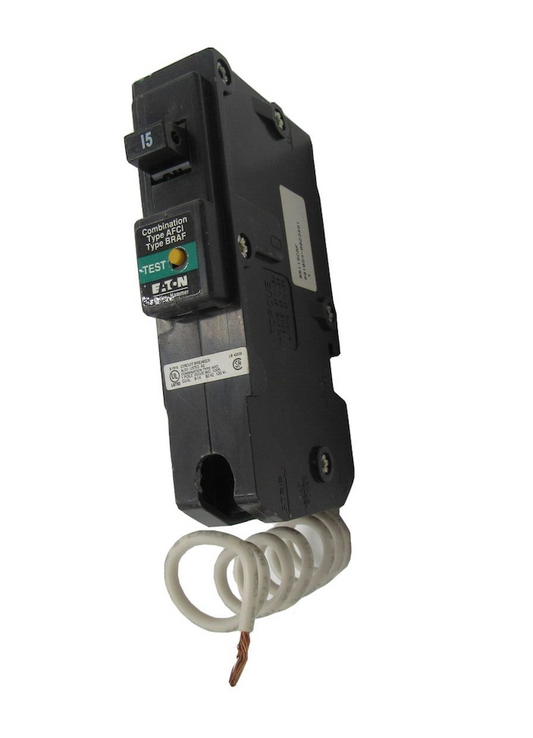 BR115CAF Eaton AFCI Circuit Breaker 15A 10KAIC Single Pole - Essential Electric Supply