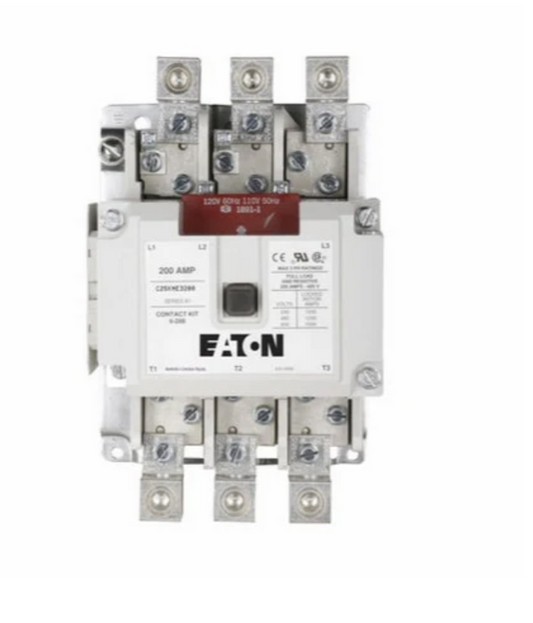 C25LNE3360A Cutler Hammer C25 Series Contactor 600V 360A 120V Coil - Essential Electric Supply
