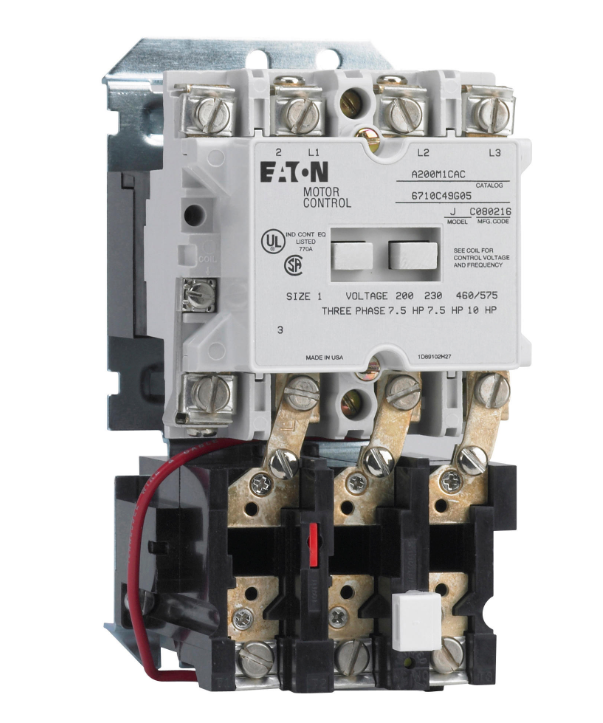 Cutler Hammer A200M1CAC Motor Control | A200 Series A200 600V 27A