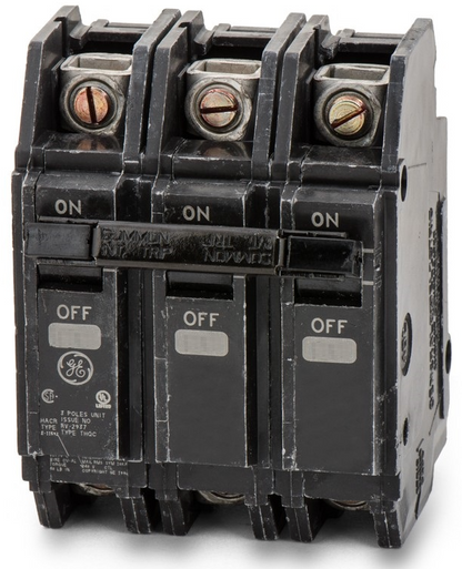 THQC32100WL - General Electric Feed-Thru 240V 100A 3 pole circuit breaker 10kA@240V - Essential Electric Supply
