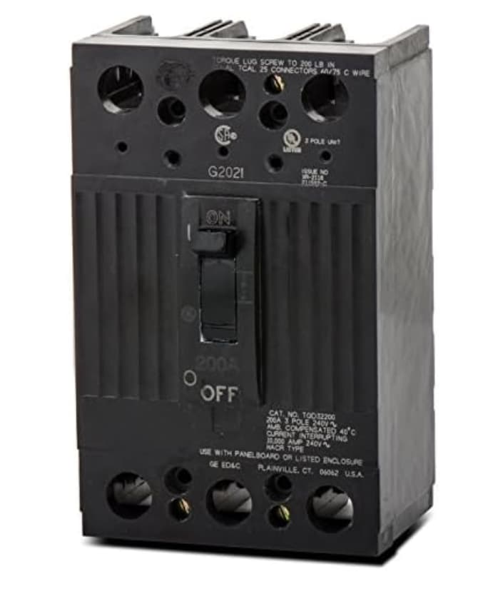 TQD32225 GE Q-Line 225A 3-Pole Bolt-On Replacement Circuit Breaker