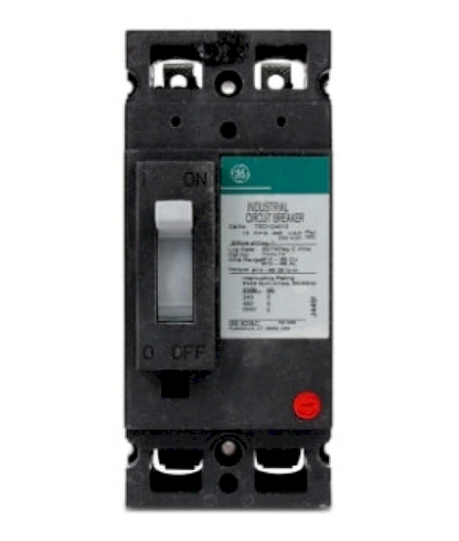 THED124015WL - General Electric Plug In Panelboard 480V 15A 2 pole circuit breaker 25kA@480V - Essential Electric Supply