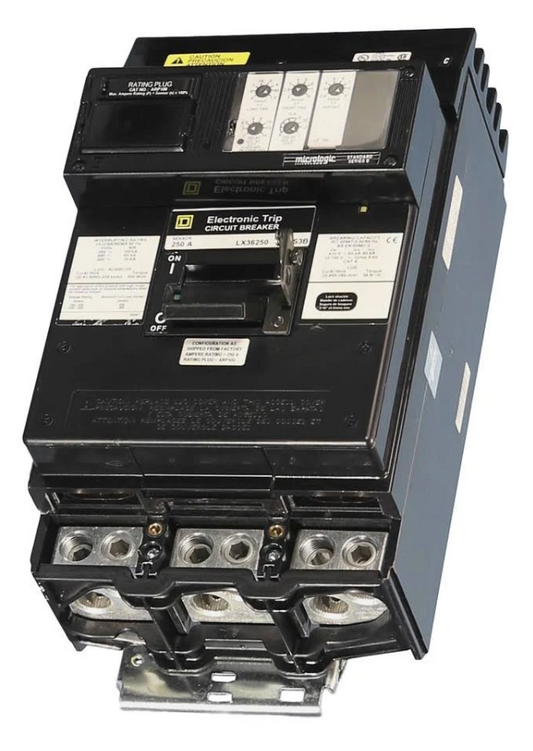 LX36450G - Square D I-Line Style Plug-In 600V 450A 3 pole circuit breaker 65kA@480V - Essential Electric Supply