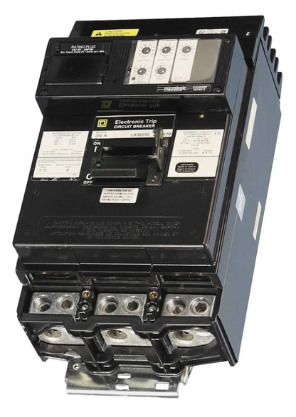 LX36200 - Square D I-Line Style Plug-In 600V 200A 3 pole circuit breaker 65kA@480V - Essential Electric Supply