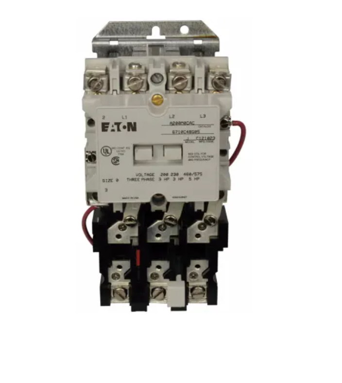 A200M0CACD Cutler Hammer  Motor Starter 3 pole 3 phase 600V 18A 110V coil - Essential Electric Supply