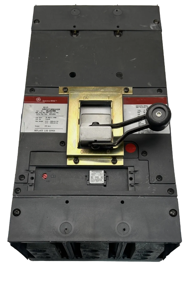 SKLA36AT0800 - General Electric Bolt-On 600V 800A 3 pole circuit breaker 65kA@480V - Essential Electric Supply