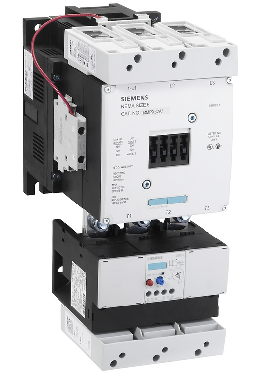 Siemens 14MPX32AF Motor Starter 3 pole 3 phase 600V 630A Class 14