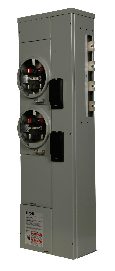 Eaton 3MM220RRLB Residential Meter Stack | 200A 120/208V 3-Phase