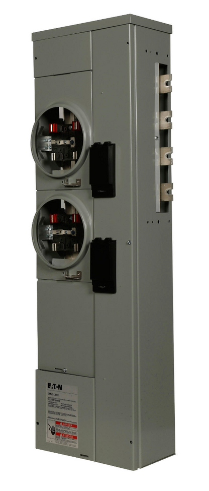 Eaton 3MM220RRLB Residential Meter Stack | 200A 120/208V 3-Phase