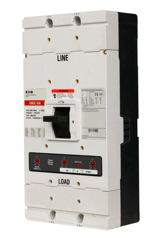 Eaton, Cutler Hammer HMDLB3800FT33W Circuit Breaker | Series C HMDLB 600V 800A