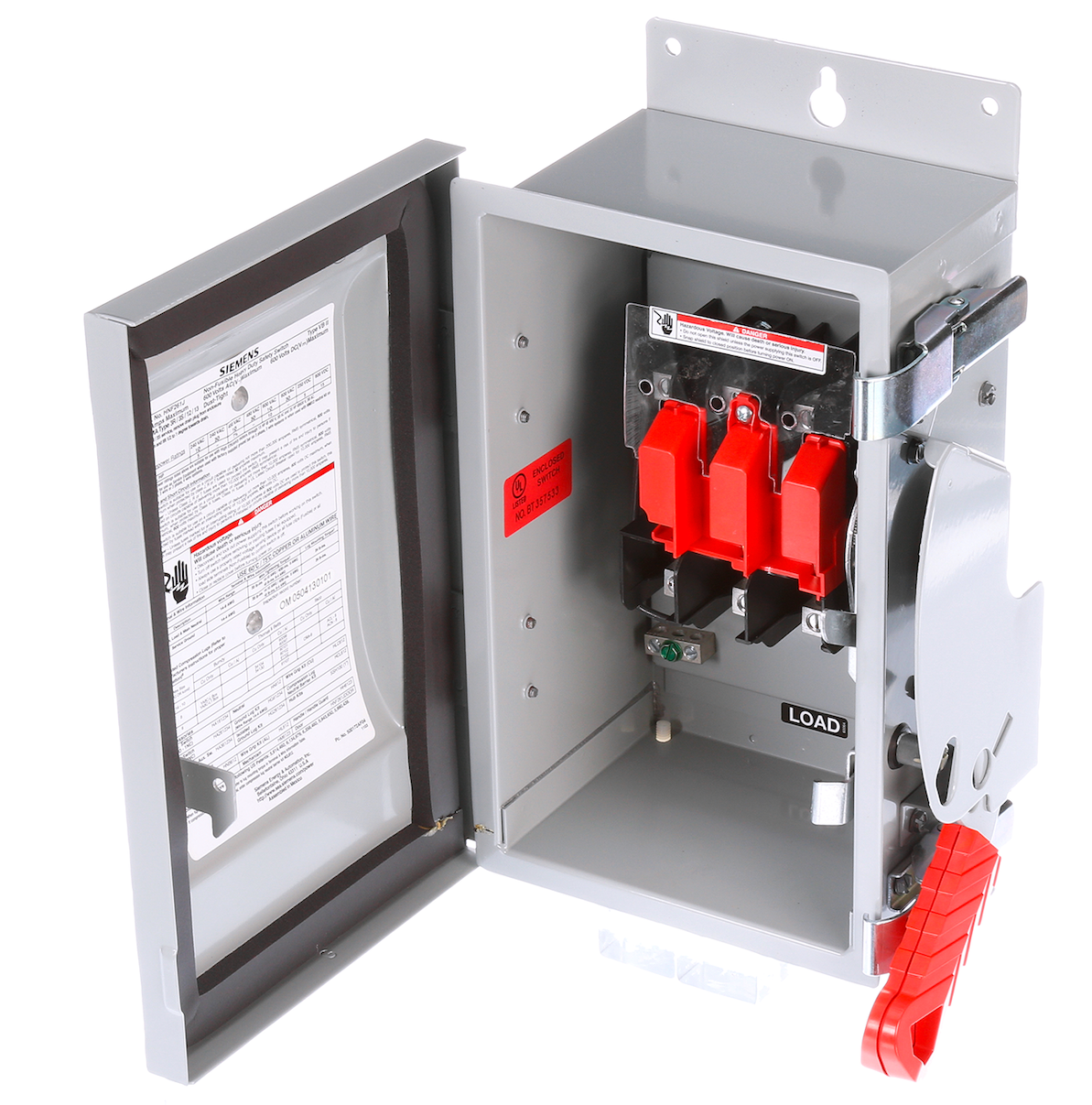 Siemens HNF362J Disconnect | 600V AC 60A 3P Non-Fusible VBII Series