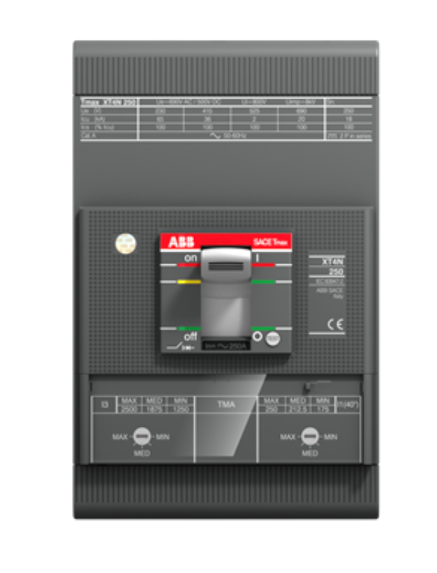 ABB XT4HU3150QYJ00HXXX Circuit Breaker | 600V 150A 3P SACE Tmax XT