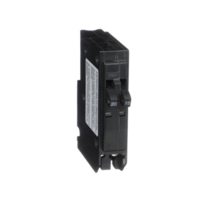QOT2015  Square D Tandem Circuit Breaker | 240V 15A 2P 10kA@120V QO Series