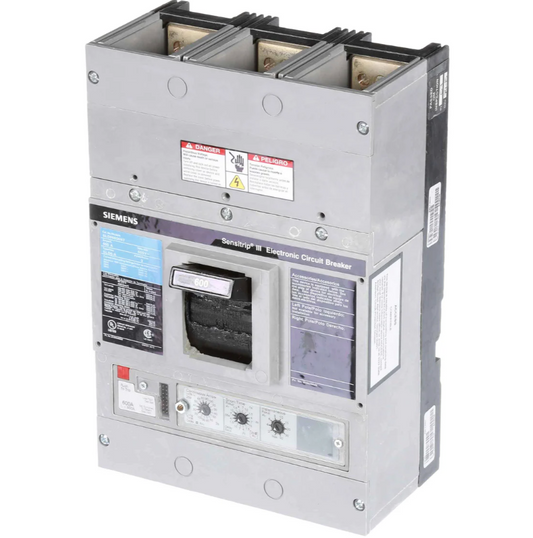 Siemens SLD6B400LI Circuit Breaker | 600V 400A 3P 65kA@480V Sentron
