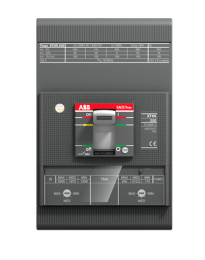 ABB XT4HU3250AY8000XXX Circuit Breaker | 250A SACE Tmax XT