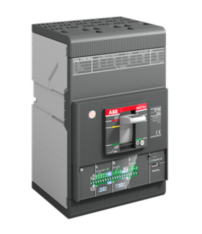 ABB XT4NU3125AYJ000XXX Circuit Breaker | 600V 125A 3P 25kA@480V Bolt-On SACE Tmax