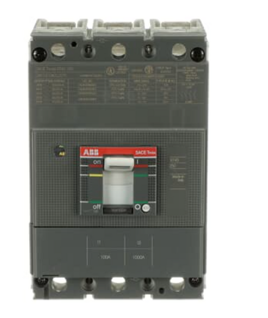 ABB XT4SU3100FYJ000XXX Circuit Breaker | 600V 100A 35kA@480V SACE Tmax XT