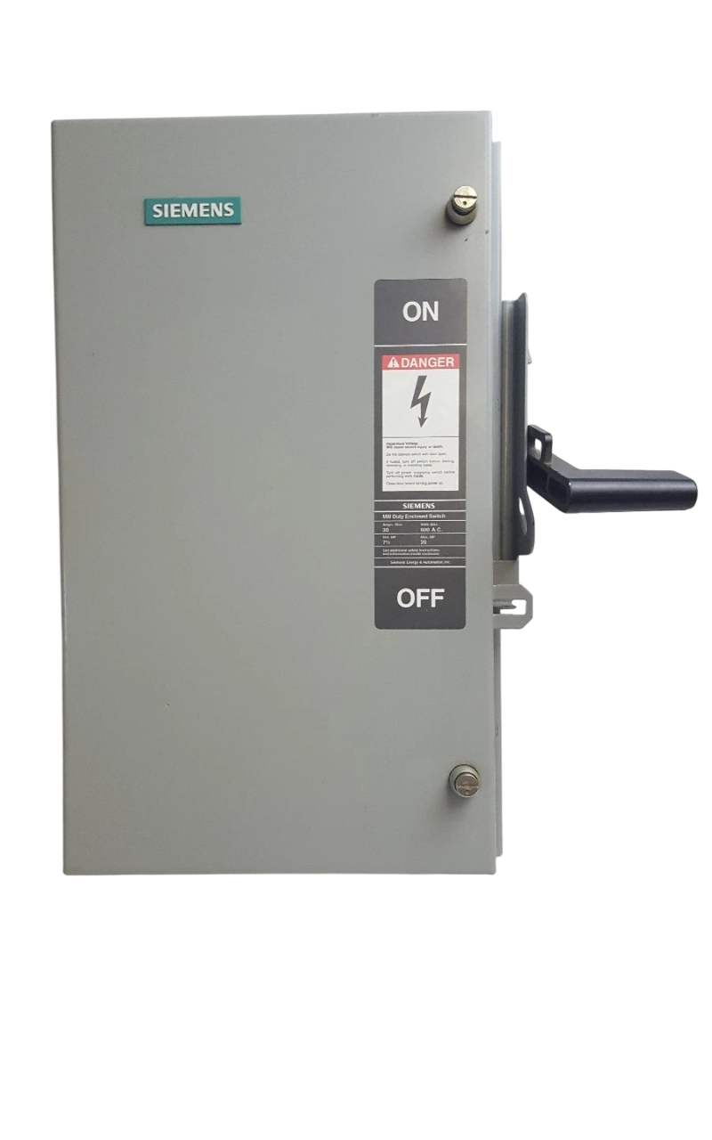 Siemens F351M Disconnect Switch | 600V 60A F Type VBII Series