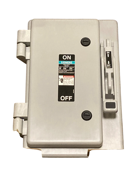 Siemens HF321NX Disconnect Switch | 240V 30A 3P 3Pole 200kA@240V MXP