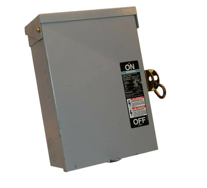 Siemens NR322 Switch | 240V 60A 1-Phase 2-Pole Fusible Disconnect 100kA@240V Vacu-Break Siemens