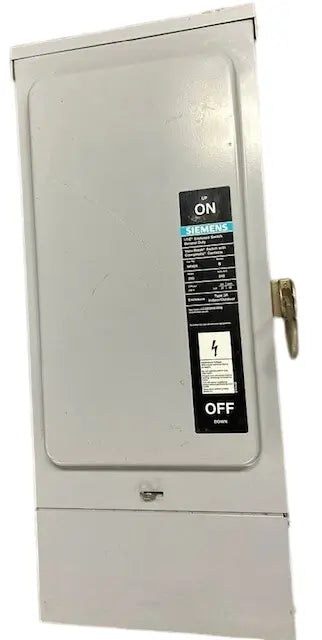 Siemens NR424 Switch | 240V 200A 3P 3R Fusible Disconnect Vacu-Break