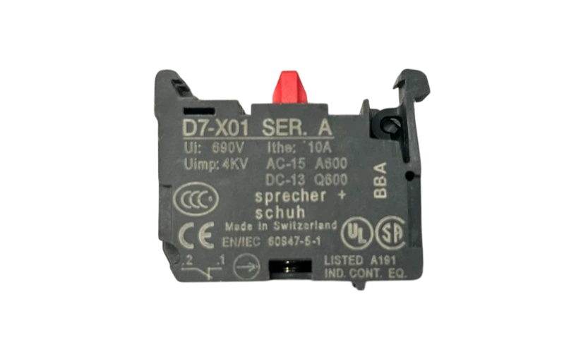 Sprecher & Schuh D7-X01 Switch | PLP