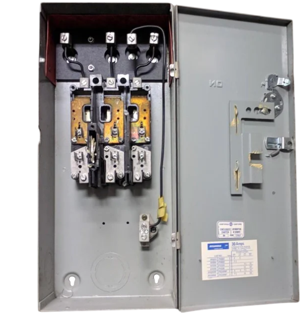 Sylvania SSP304 Panel Mount Switch | 120V 30A 3Pole 3Phase SSP