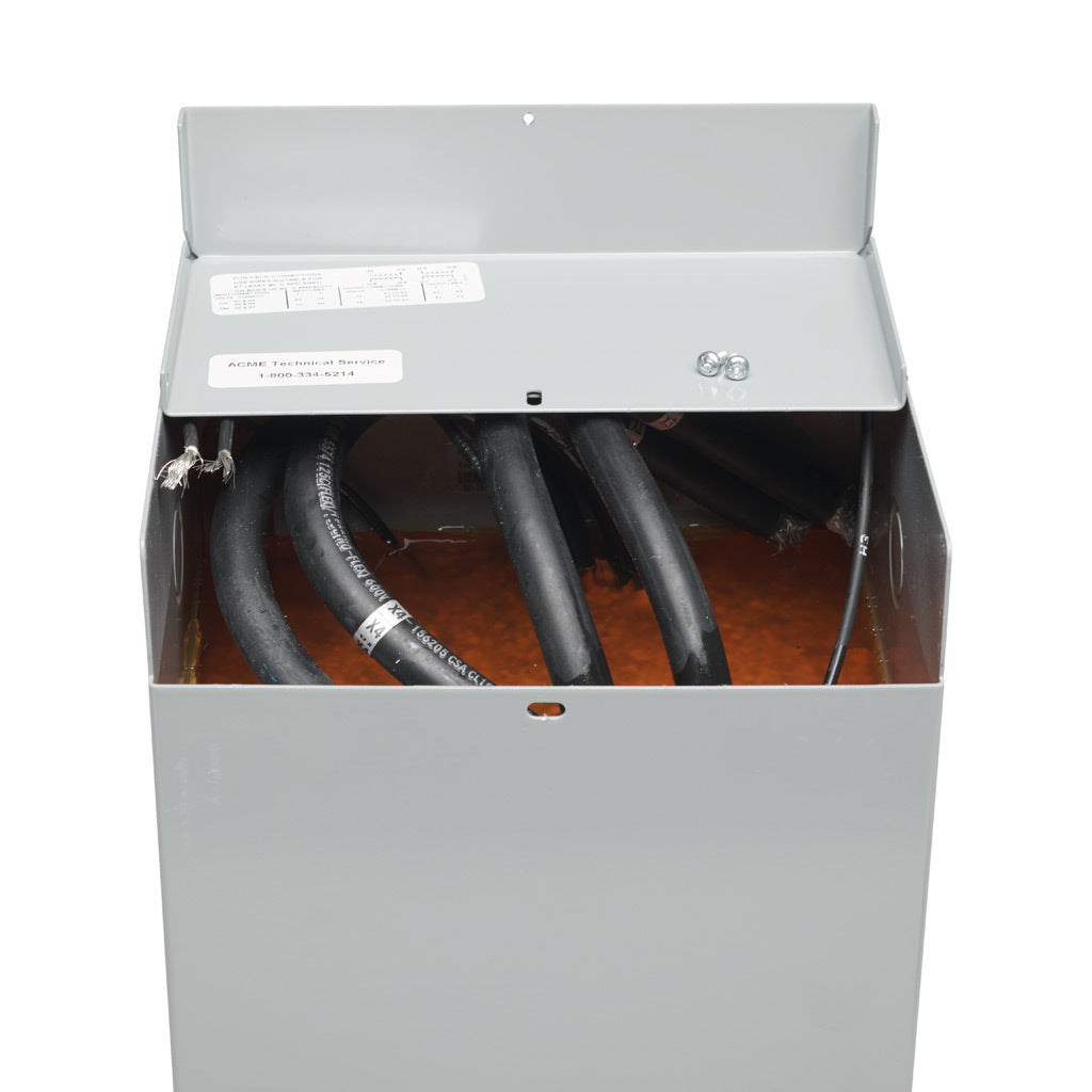 Acme Electric T111687 Transformer | 1 Phase 240 X 480V 5KVA 24/48V Buck Boost