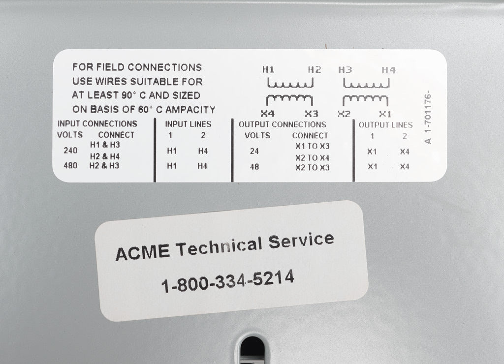 Acme Electric T137921 Transformer
