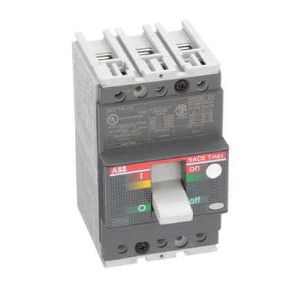 ABB T1N040TL Circuit Breaker | 600V 40A 3P 22kA@480V Feed-Thru SACE Tmax T1N