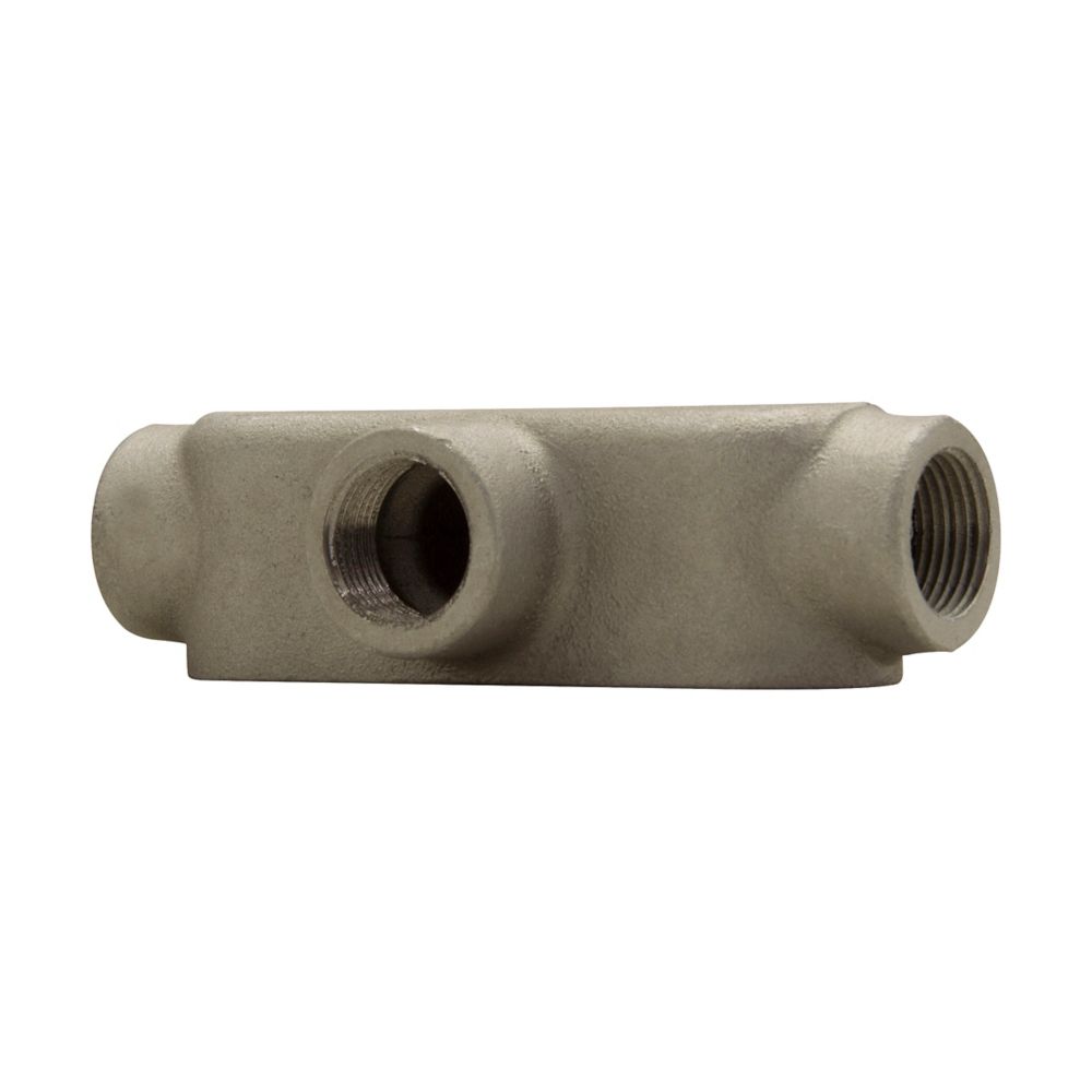 Crouse-Hinds T59 Conduit Body | Copper-Free Aluminum 1-1/2" Trade Size T Shape Mark 9