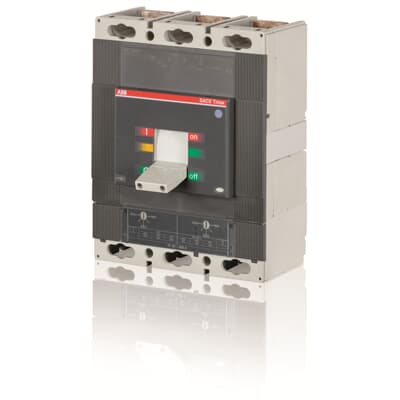ABB T6N600TW Circuit Breaker | 600V 600A 3P 25kA@480V Bolt-On SACE Tmax T6N