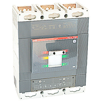 ABB T6N600TW Circuit Breaker | 600V 600A 3P 25kA@480V Bolt-On SACE Tmax T6N