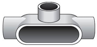 Crouse-Hinds T87 Conduit Body | 3-Inch Type-T